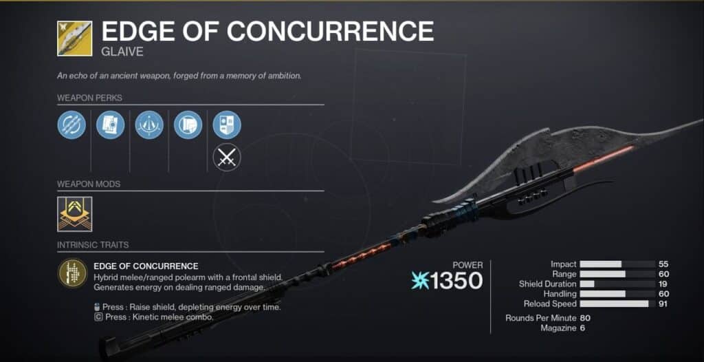 Edge of Concurrence - Destiny 2 The Witch Queen