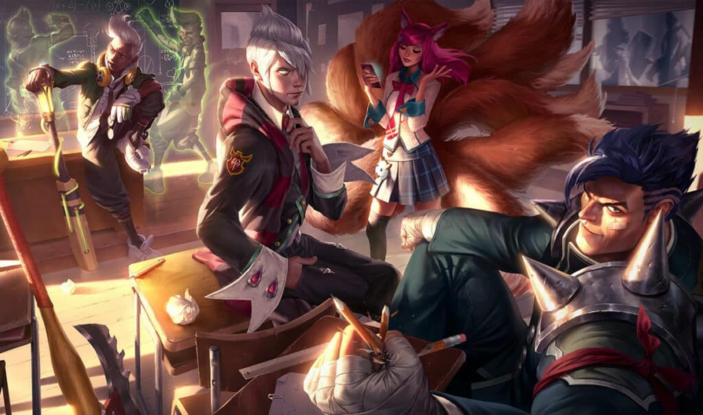 Academy Ahri Skin - League of Legends