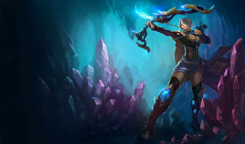 Amethyst Ashe Skin - League of Legends