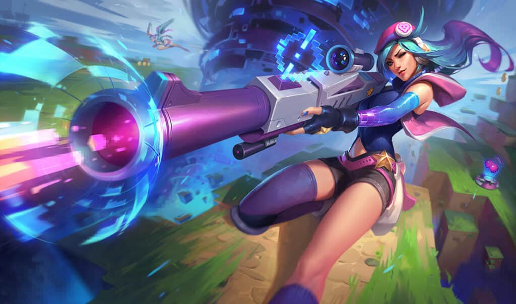 Arcade Caitlyn Skin - League of Legends