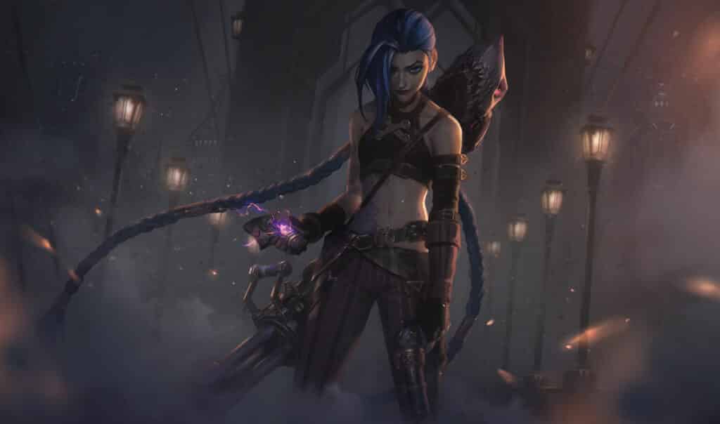 Arcane Jinx Skin - League of Legends