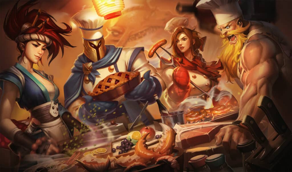 Barbecue Leona Skin - League of Legends