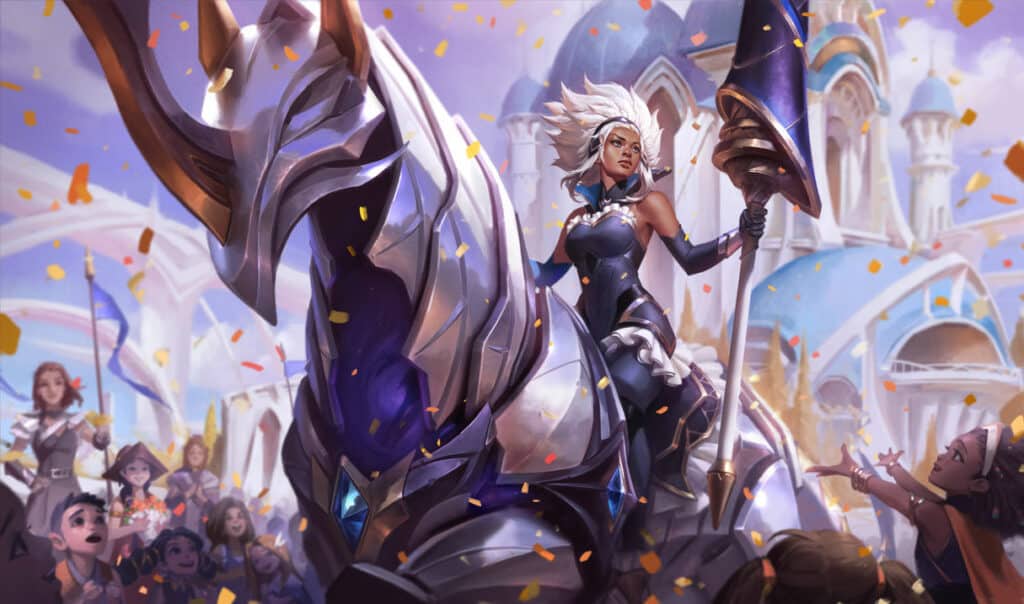 Battle Queen Rell Skin - League of Legends