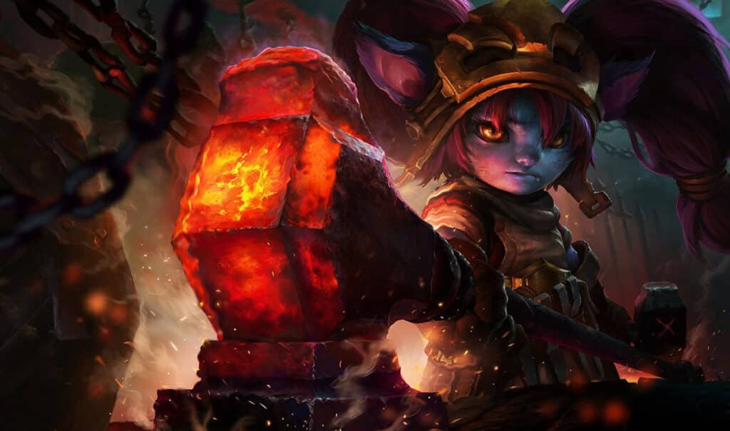 Blacksmith Poppy Skin - League of Legends