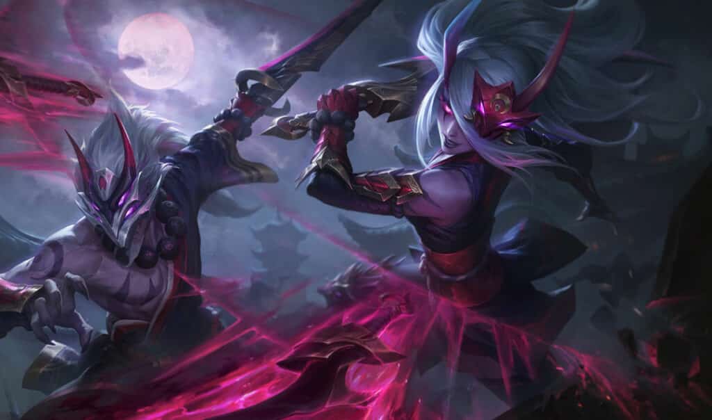 Blood Moon Katarina Skin - League of Legends