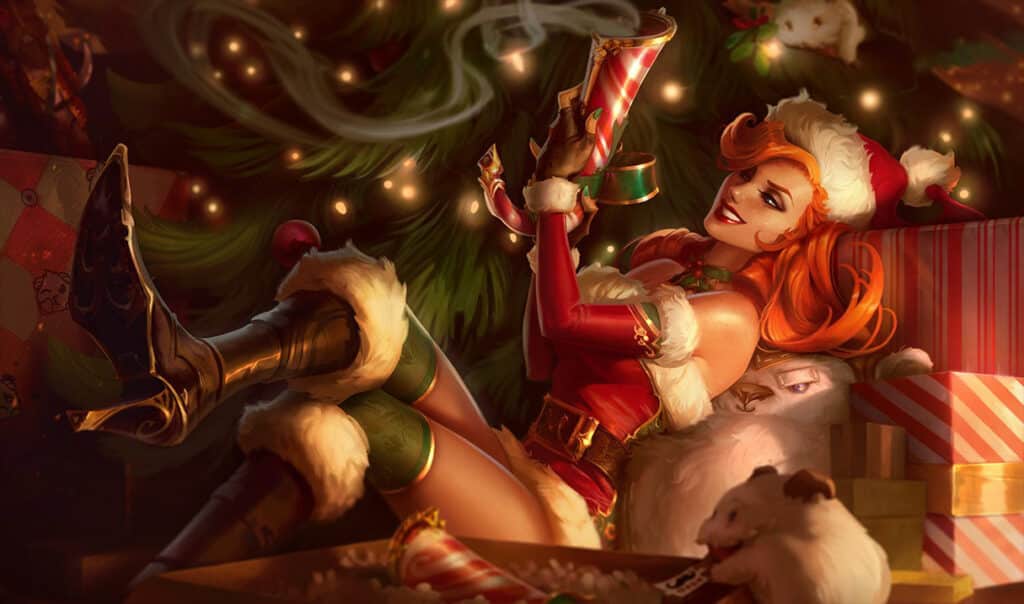 Candy Cane Miss Fortune Skin - League of Legends