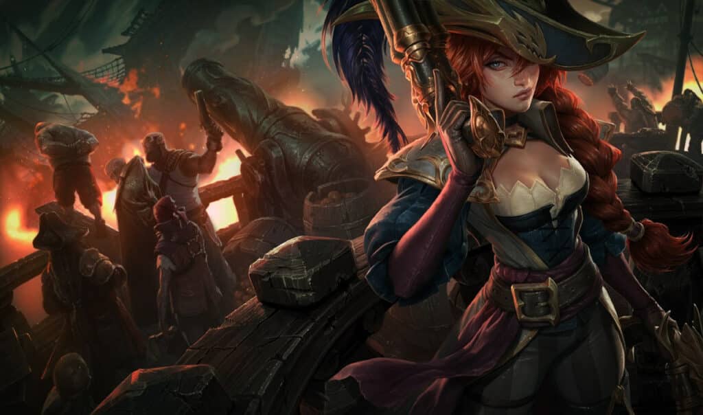 Captain Fortune Skin - League of Legends