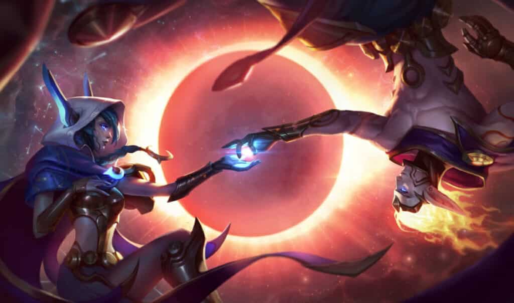 Cosmic Dusk Xayah Skin - League of Legends