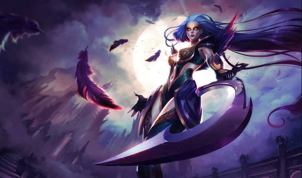 Dark Valkyrie Diana Skin - League of Legends