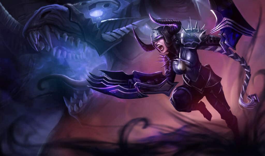 Darkflame Syvana Skin - League of Legends