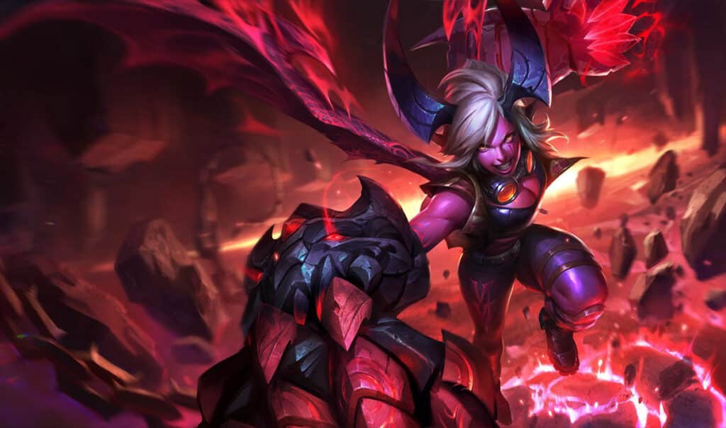 Demon Vi Skin - League of Legends