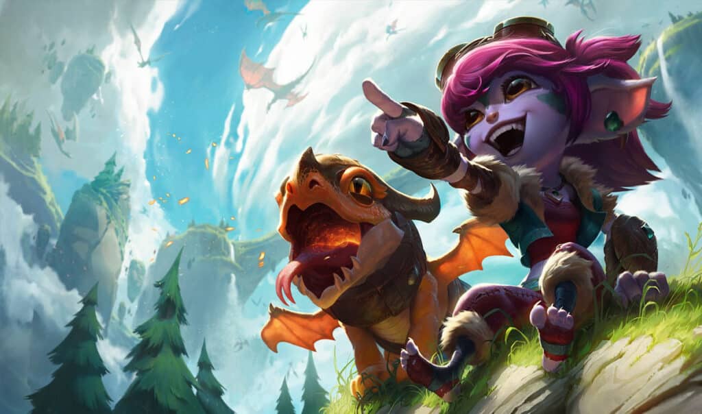 Dragon Trainer Tristana Skin - League of Legends