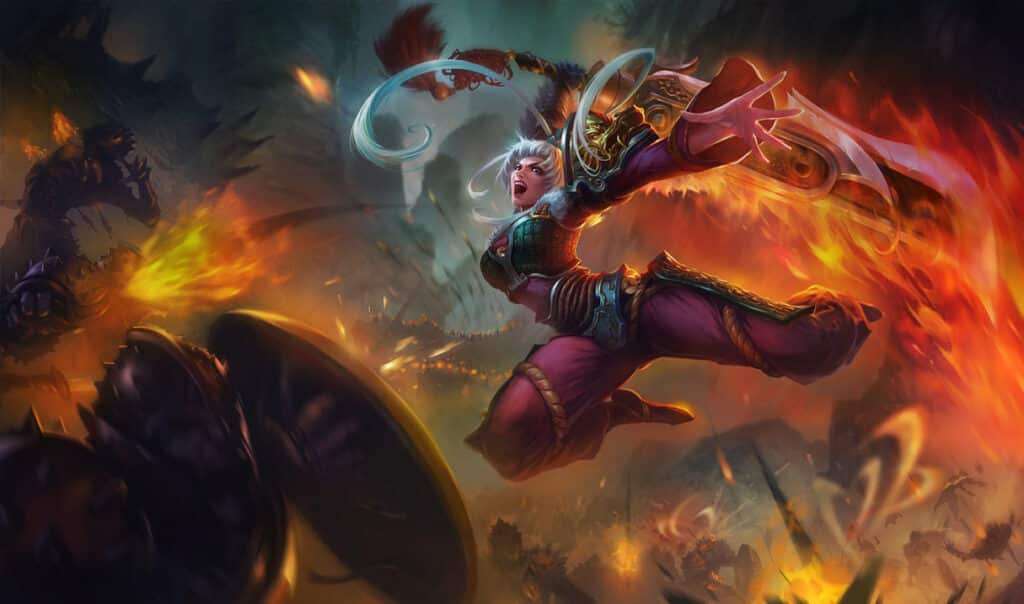 Dragonblade Riven Skin - League of Legends