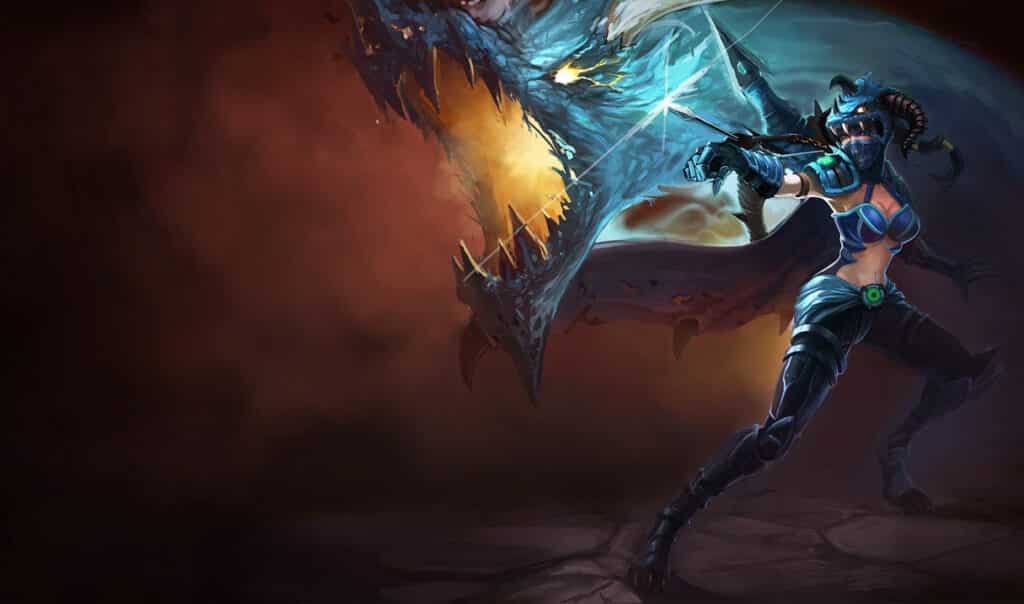 Dragonslayer Vayne Skin - League of Legends