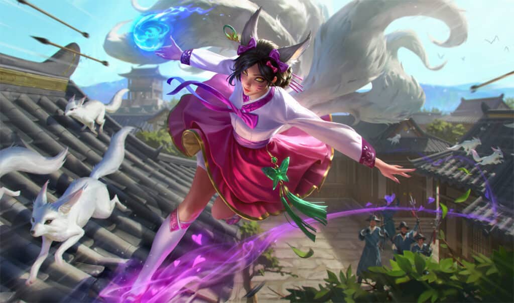 Dynasty Ahri Skin - League of Legends