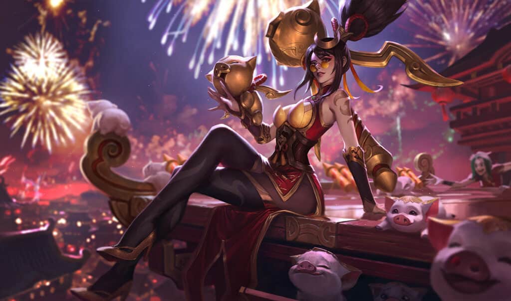 Firecracker Vayne Skin - League of Legends