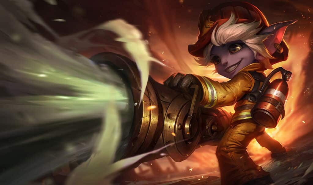 Firefighter Tristana Skin - League of Legends