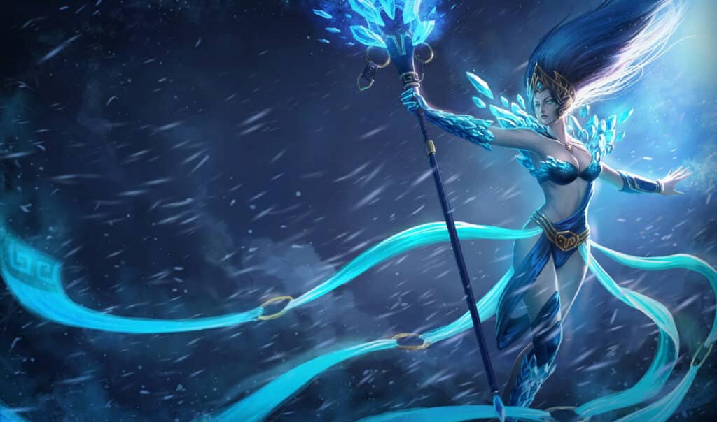 Frost Queen Janna Skin - League of Legends