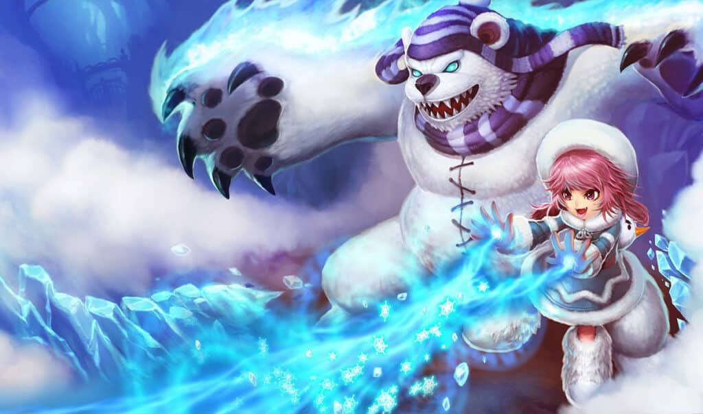 Frostfire Annie Skin - League of Legends