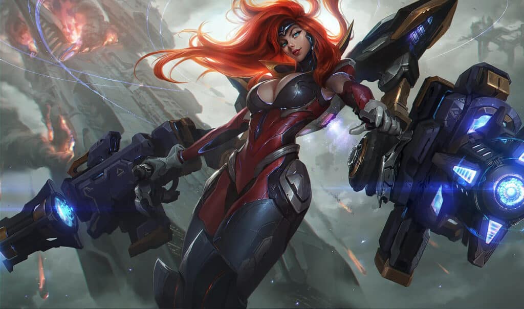 Gun Goddess Miss Fortune Skin - League of Legends