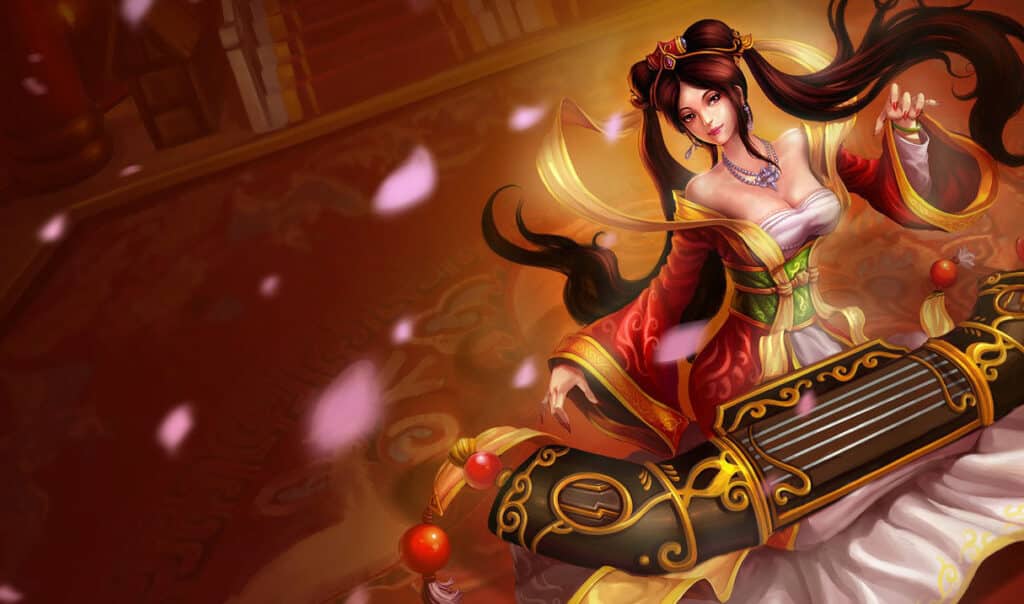 Guqin Sona Skin - League of Legends