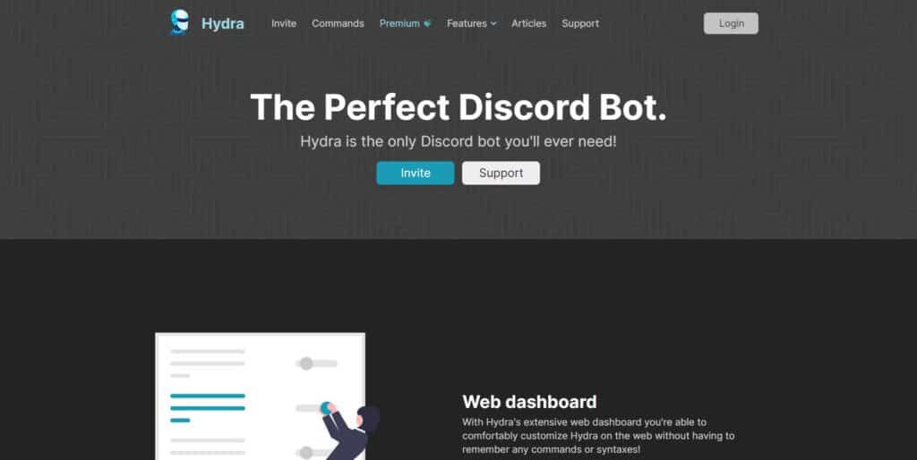 Hydra Bot - All Available Music Bots for Discord