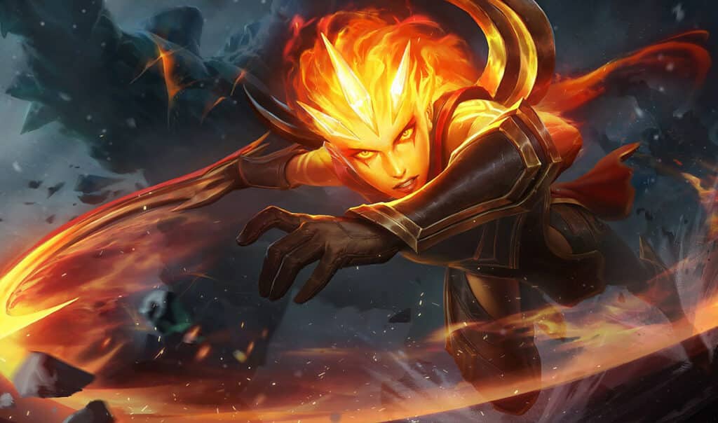 Infernal Diana Skin - League of Legends