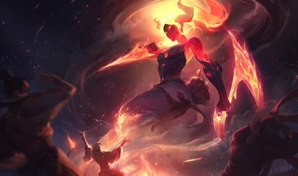 Infernal Akali Skin - League of Legends