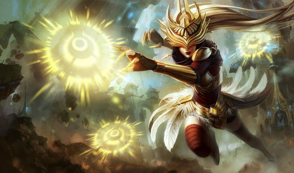 Justicar Syndra Skin - League of Legends