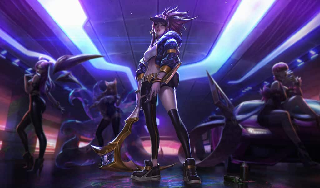 K/DA Akali Skin - League of Legends