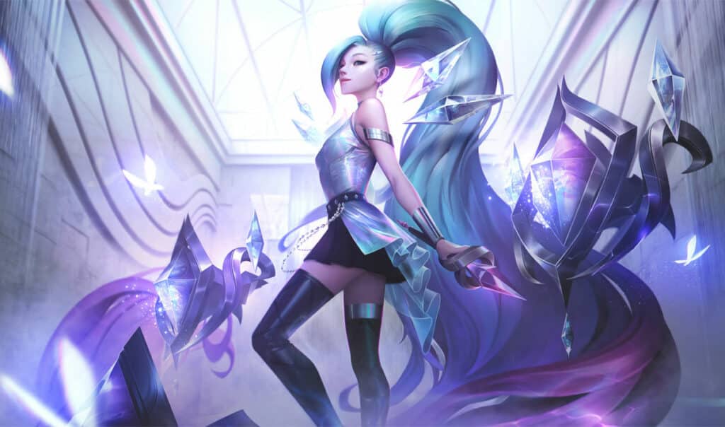 K/DA All Out Seraphine Superstar Skin - League of Legends