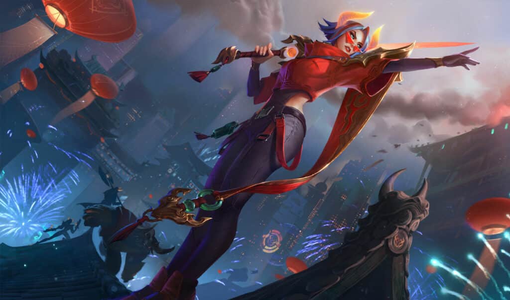 Lunar Beast Fiora Skin - League of Legends