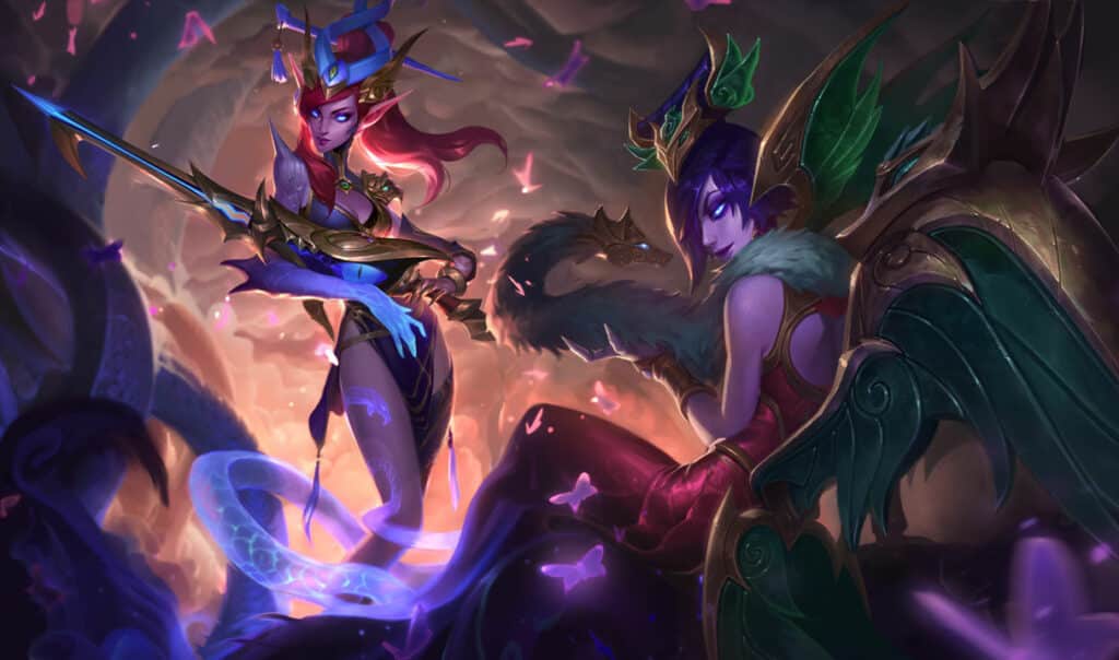 Luna Wraith Morgana Skin - League of Legends