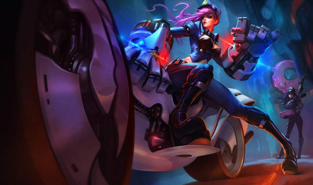 Officer Vi Skin - League of Legends