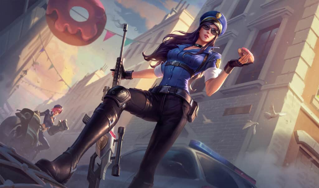 Officer Caitlyn Skin - League of Legends