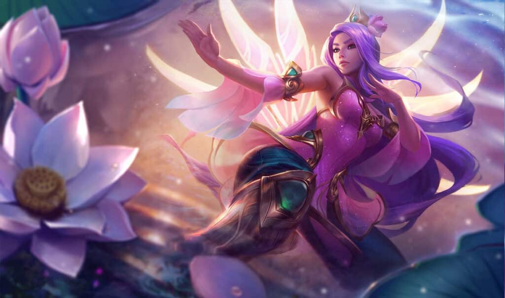 Order of the Lotus Irelia Skin - League of Legends