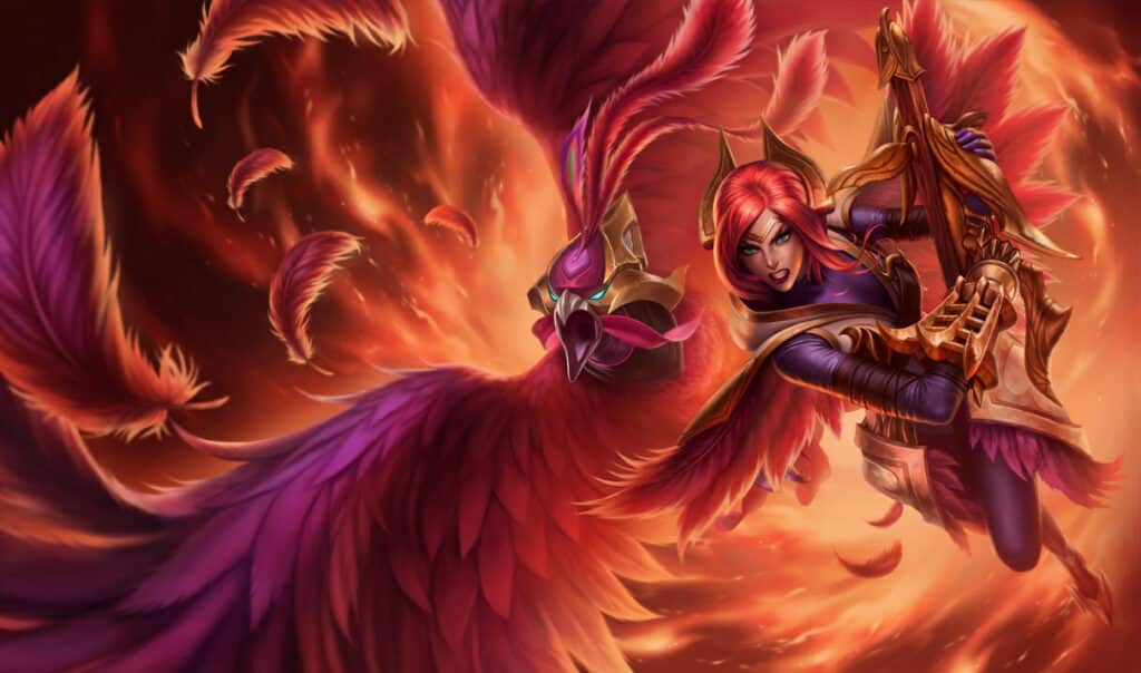 Phoenix Quinn Skin - League of Legends