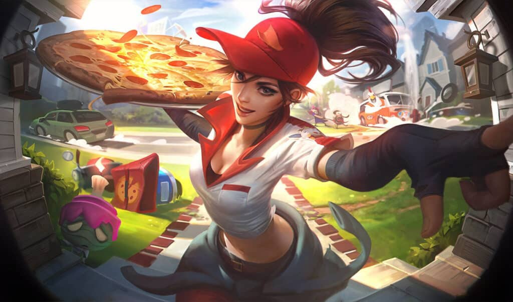 Pizza Delivery Sivir Skin - League of Legends