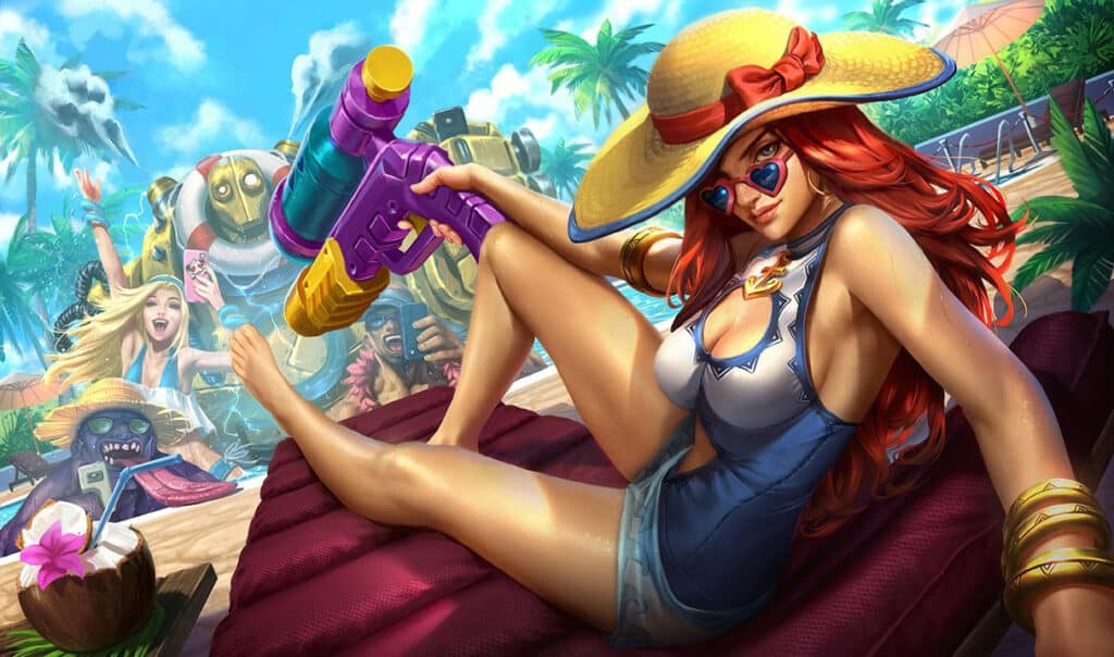 Pool Party Miss Fortune Skin - League of Legends