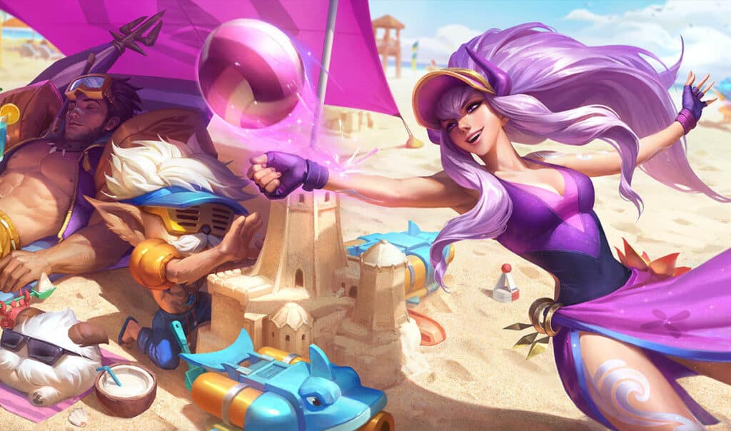 Pool Party Syndra Skin - League of Legends