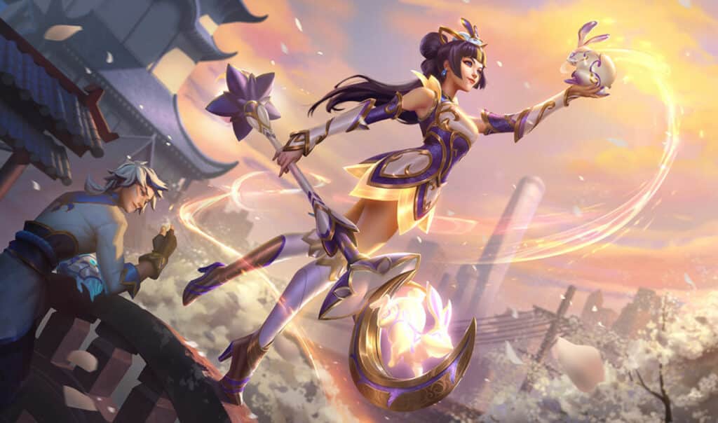 Porcelain Lux Prestige Edition Skin - League of Legends