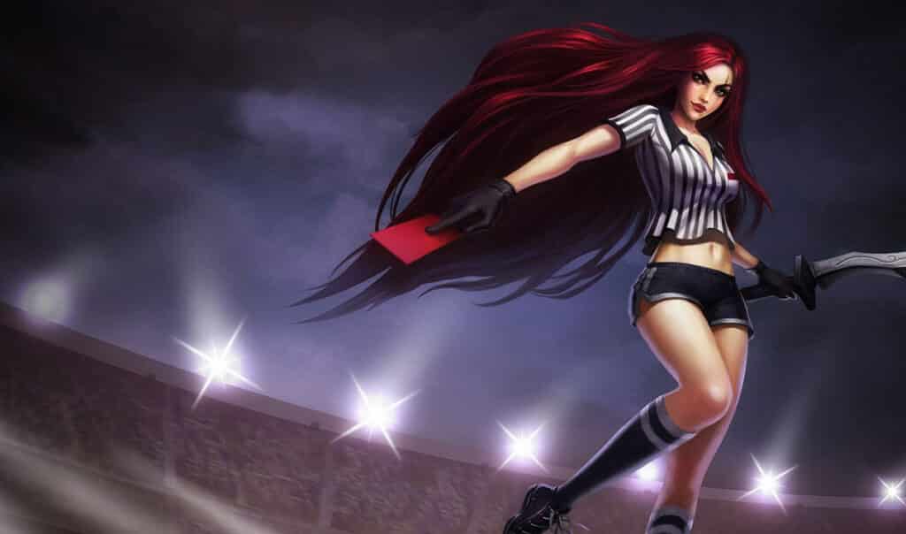 Red Card Katarina Skin - League of Legends