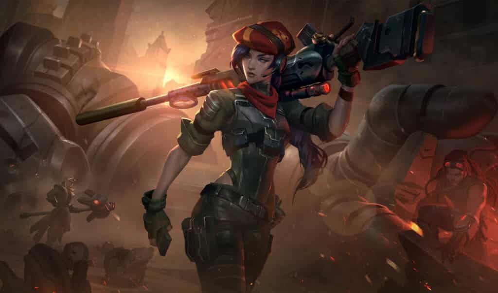 Resistance Caitlyn Skin - League of Legends