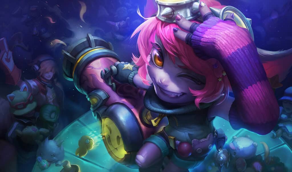 Riot Girl Tristana Skin - League of Legends