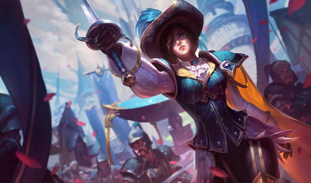 Royal Guard Fiora Skin - League of Legends