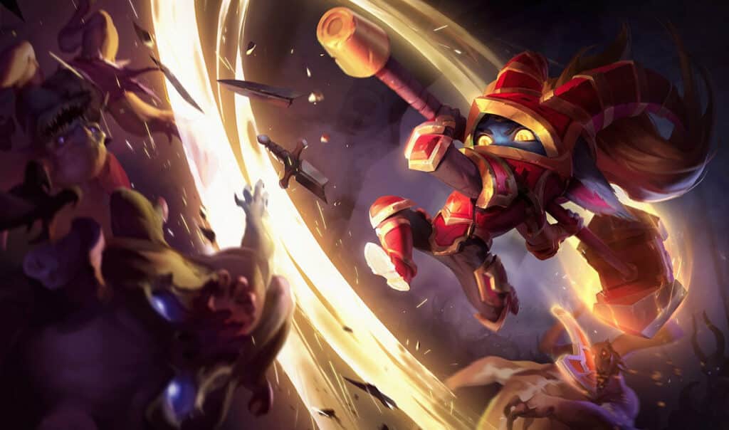 Scarlet Hammer Poppy Skin - League of Legends