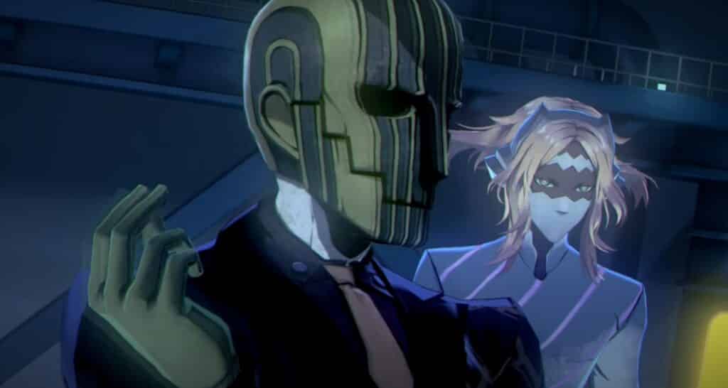 Soul Hackers 2 trailer Iron Mask scene