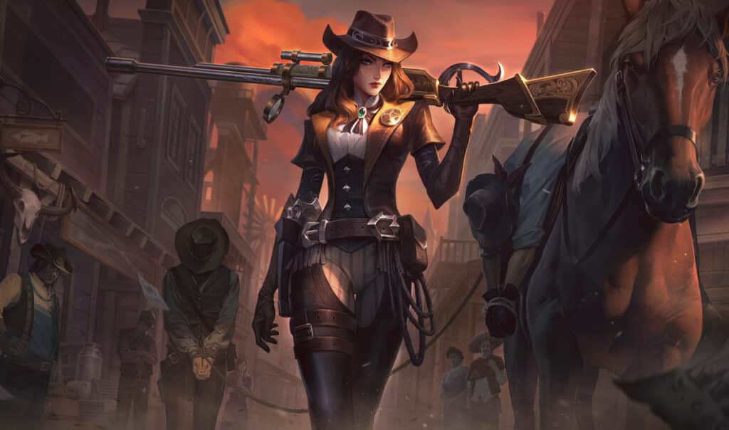 Sheriff Caitlyn Skin - League of Legends