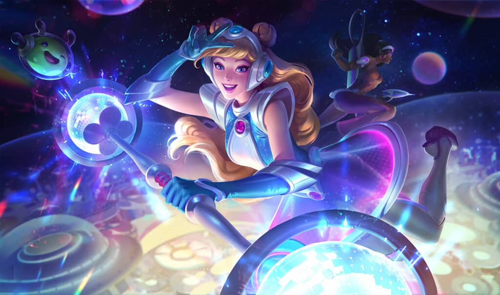 Space Groove Lux Skin - League of Legends