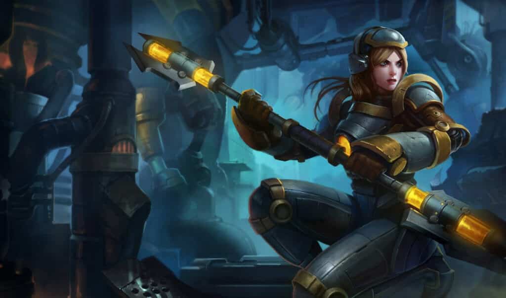 Steel Legion Lux Skin - League of Legends